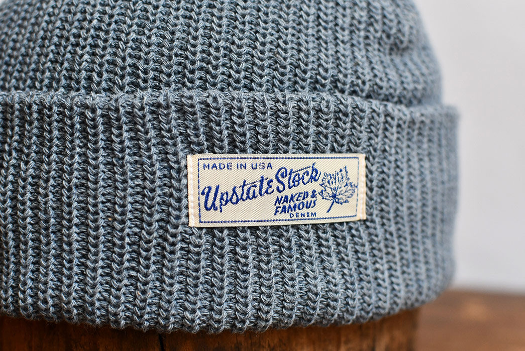 Upstate-Stock-Teams-Up-With-Naked-&-Famous-For-Recycled-Denim-Watch-Caps-label