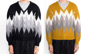 Beams-Plus'-Chevron-Stripe-Mohair-Cardigan-Is-Back-In-Two-New-Colorways-model-fronts