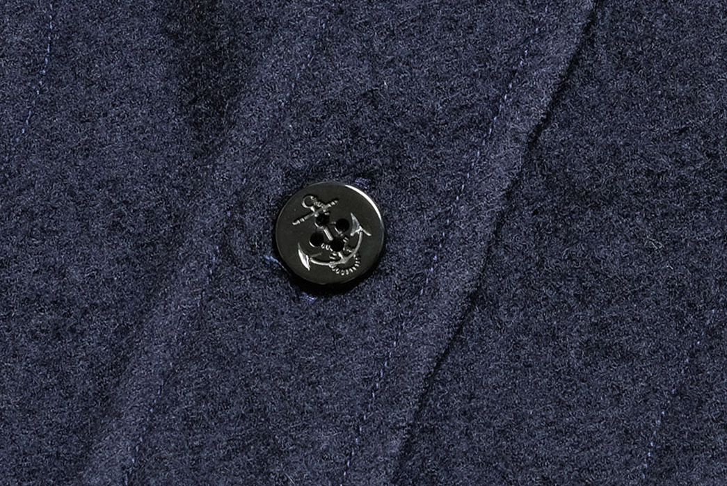 Burgus Plus Made A Looser-Fitting Melton Wool CPO Jacket