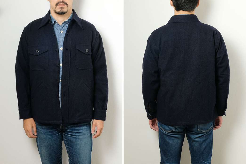 Burgus-Plus-Made-A-Looser-Fitting-Melton-Wool-CPO-Jacket-model-front-back