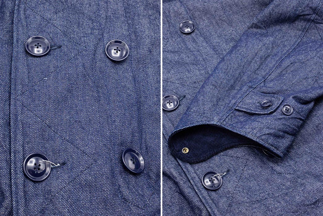 Engineered-Garments-Made-A-12-Oz.-Denim-Peacoat-buttons-and-sleeve