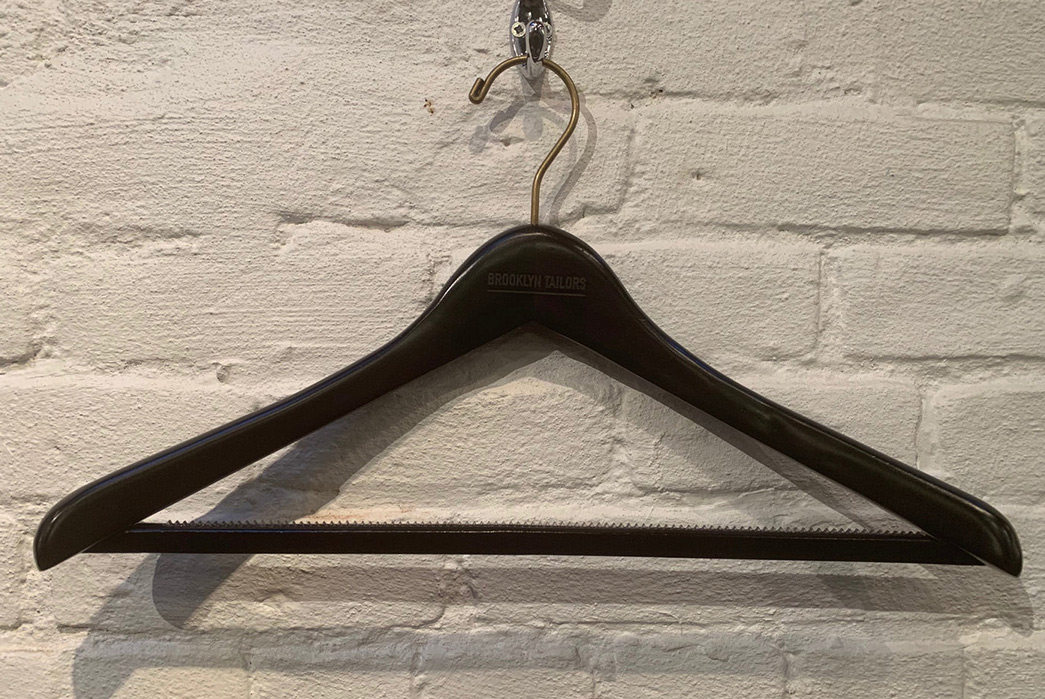 How-To-Store-Your-Quality-Clothing-Brooklyn-Tailors-Standard-Wooden-Suit-Hanger,-$12-from-Brooklyn-Tailors