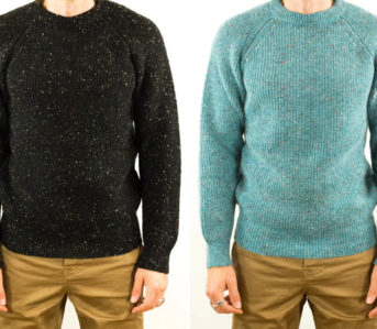 Left-Field-NYC's-Tweed-Sweater-Is-Made-From-Irish-Wool-Donegal