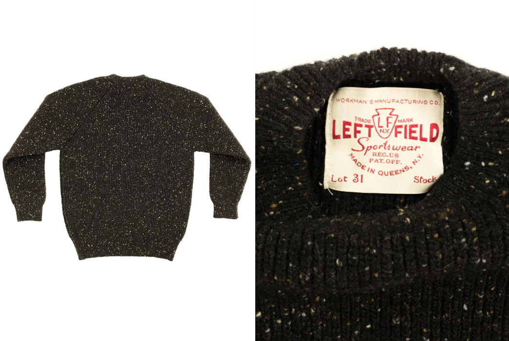 Left-Field-NYC's-Tweed-Sweater-Is-Made-From-Irish-Wool-Donegal-dark-back-and-front-collar