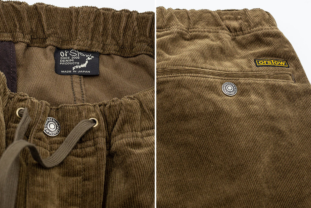 orSlow-Renders-Its-New-Yorker-Pant-In-Stretch-Corduroy-front-and-back-top-detailed