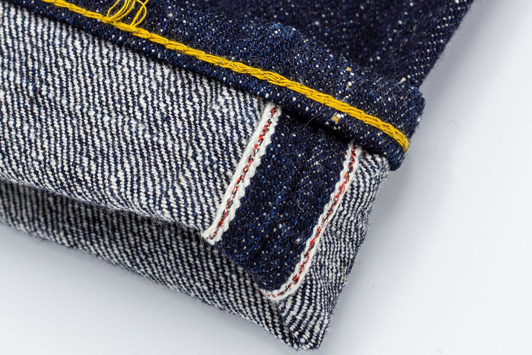 Samurai-Celebrates-Year-Of-The-Tiger-With-Limited-Edition-S5000VX17OZ-Raw-Denim-Jeans-leg-selvedge