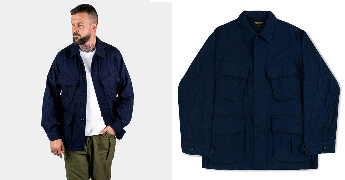 A Vontade Renders The Iconic Jungle Jacket In 9 Oz. Denim