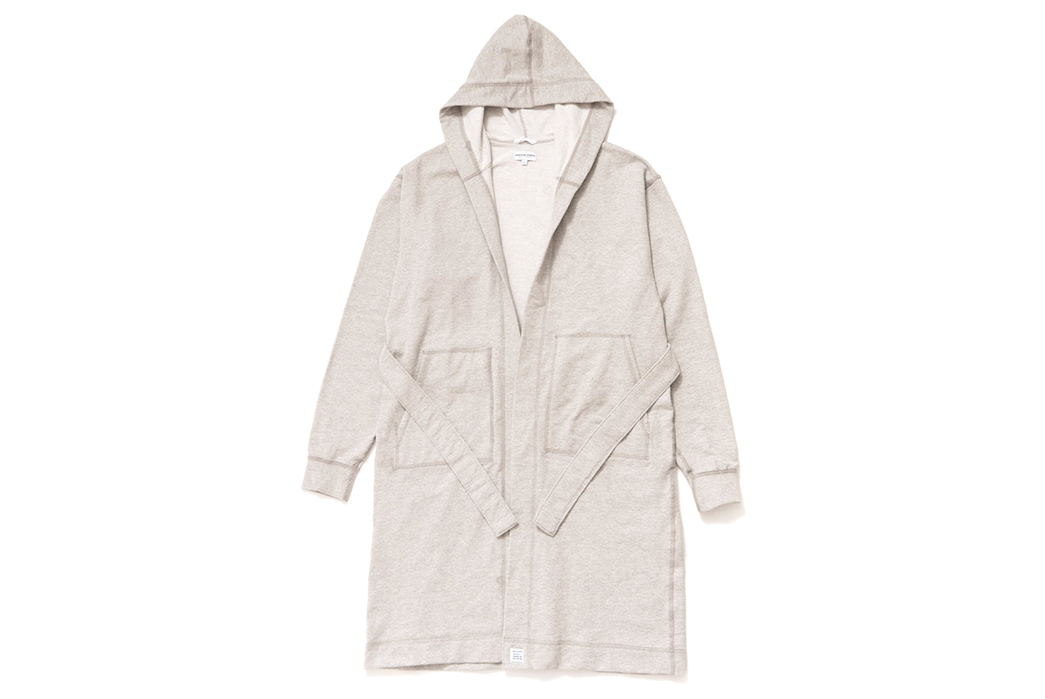 Terry-Cloth-Robes---Five-Plus-One-3)-American-Trench-French-Terry-Cotton-Robe