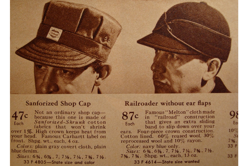 Beyond-The-Tracks---How-American-Railroading-Impacted-American-Workwear-Pt.-1-This-catalog-dates-to-1919-and-has-listed-the-Kromer-pattern-as-the-Railroader,-owing-to-its-heritage.-Image-via-Riveted.