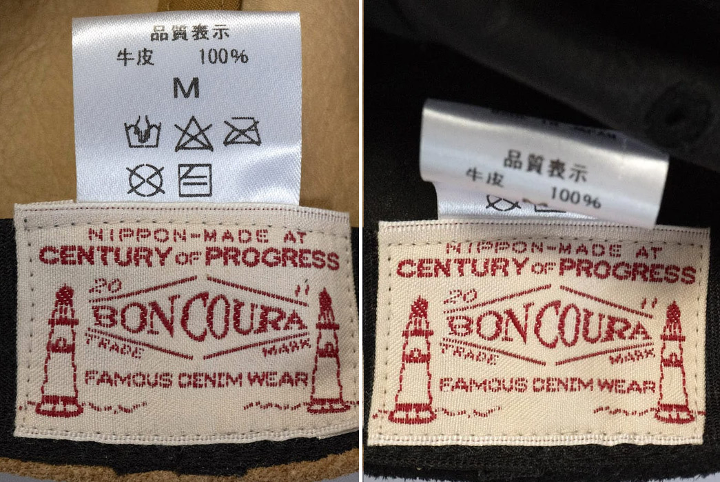 Boncoura's-Suede-US-Navy-Caps-Are-Caps-For-Life-inside-labels