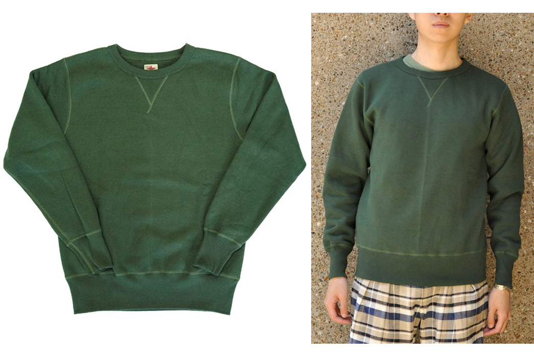 Corlection-Just-Dropped-a-Huge-Loopwheeled-Sweat-Collection-With-The-Strike-Gold-green-and-green-model