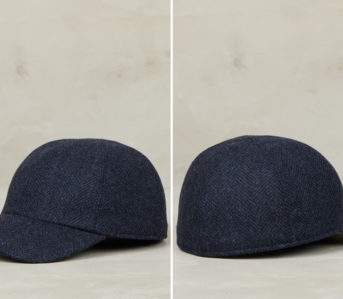 Division-Road's-Exclusive-Bates-Ball-Cap-Is-Made-From-Loro-Piana-Herringbone