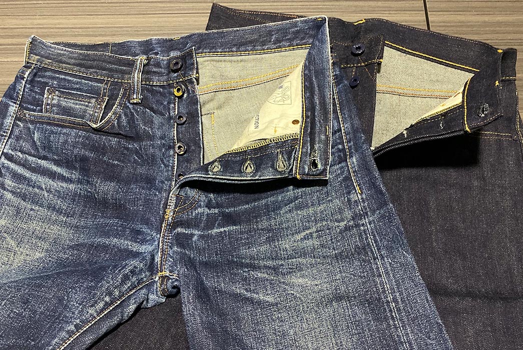 Fade-Friday---Red-Monkey-ORJ-15.5-oz.-(3.5-Years,-15-Washes,-Unknown-Soaks)-fronts-top