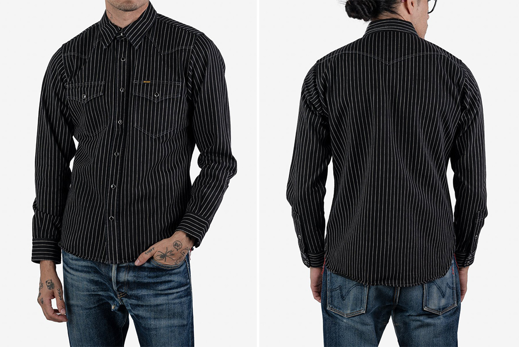Iron-Heart's-Western-Shirt-Is-Wicked-In-Wabash-model-black-front-back