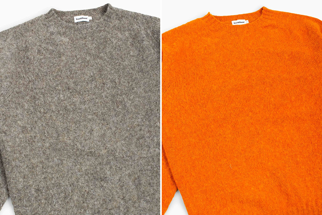 Lost-&-Found-Made-Its-Own-Shaggy-Dog-Sweaters-grey-and-orange