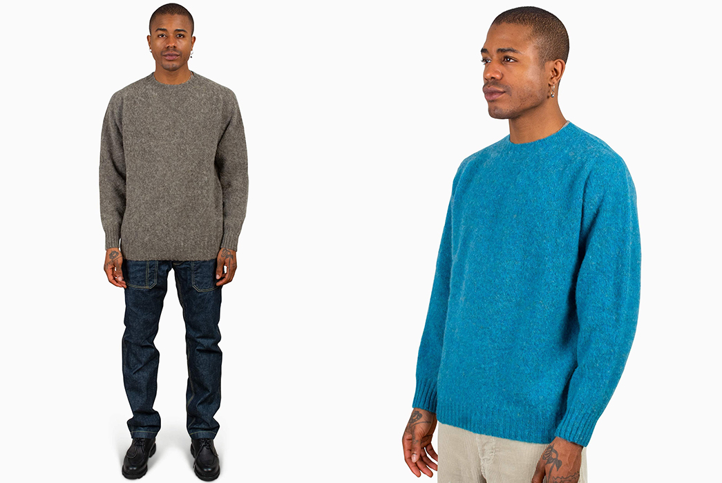 Lost-&-Found-Made-Its-Own-Shaggy-Dog-Sweaters-model-grey-and-blue