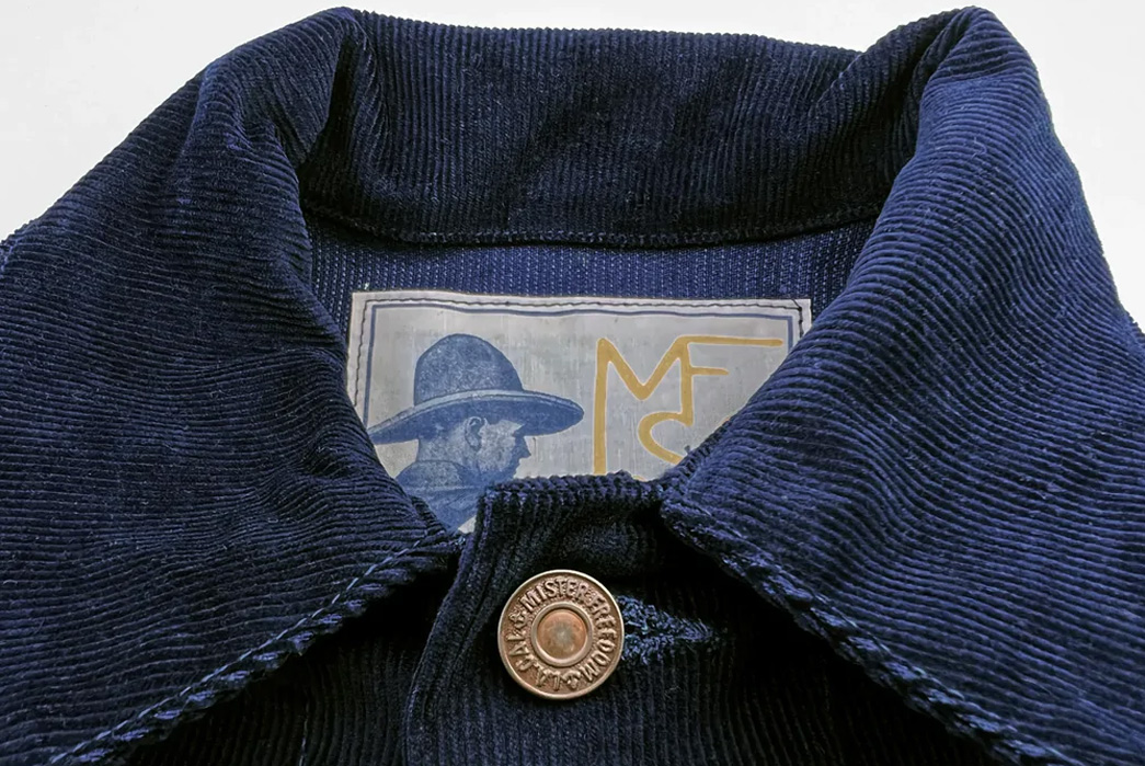 Mister-Freedom-Dresses-Two-Of-Its-Staple-Styles-In-14-Wale-Corduroy-jacket-front-blue-collar