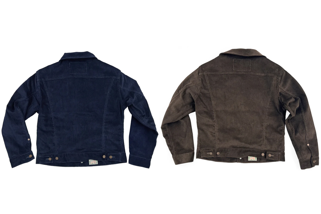Mister-Freedom-Dresses-Two-Of-Its-Staple-Styles-In-14-Wale-Corduroy-jackets-backs-blue-and-grey