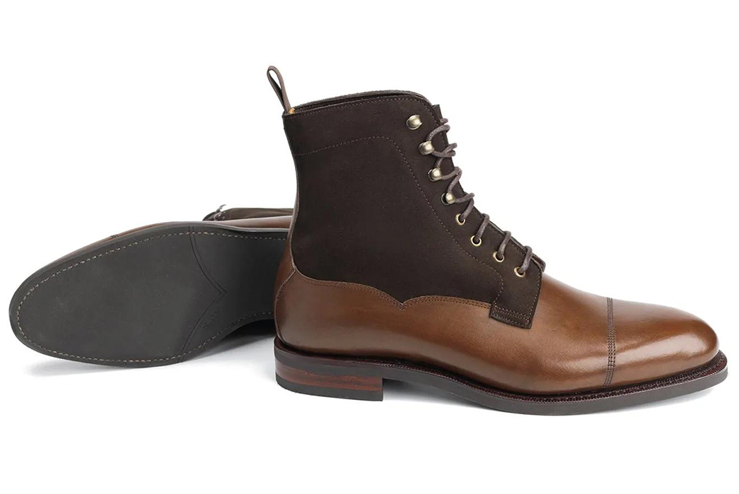 Multicolored-Leather-Boots---Five-Plus-One 1) Meermin: Oak Antique/Brown Alicante