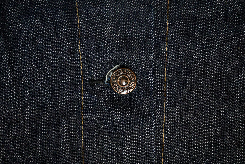 The-Sugar-Cane-1962-Denim-Jacket-Is-a-Repro-Of-The-Very-First-Type-III-front-pocket