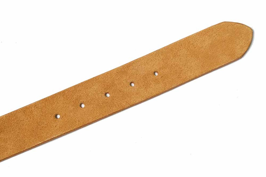Warehouse & Co. Made a Suede Garrison Belt