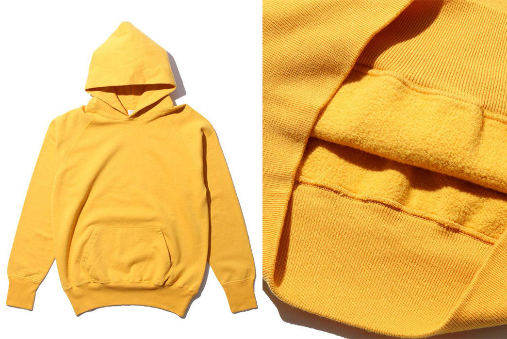 Warehouse-&-Co.'s-Lot-462-Sweat-Parkas-Are-Back-At-Clutch-yellow-front-and-detailed