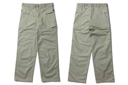 Warehouse-&-Co.'s-U.S.-Army-Pants-Are-Some-Of-The-Widest-HBT-Pants-Out