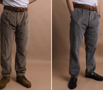 American-Trench's-Relaxed-Pleated-Cords-Are-Made-By-Hertling-Trouser-Company