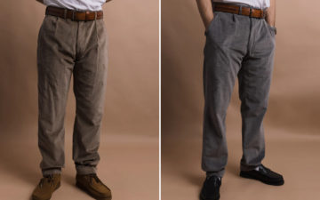 American-Trench's-Relaxed-Pleated-Cords-Are-Made-By-Hertling-Trouser-Company