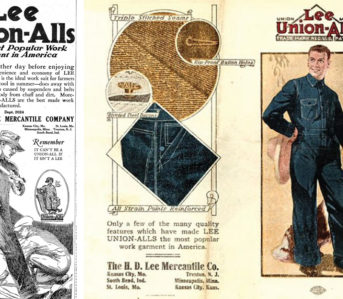 Beyond-The-Tracks---How-Railroading-Impacted-American-Workwear-Pt.-2-Vintage-advertisements-for-Union-All(s).-Image-via-Wikipedia.