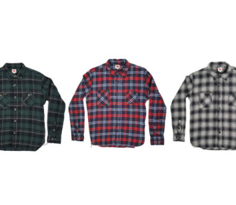 Brooklyn-Clothing-Welcomes-Gorgeous-Selection-Of-The-Strike-Gold-Flannel-Shirts-green-red-grey