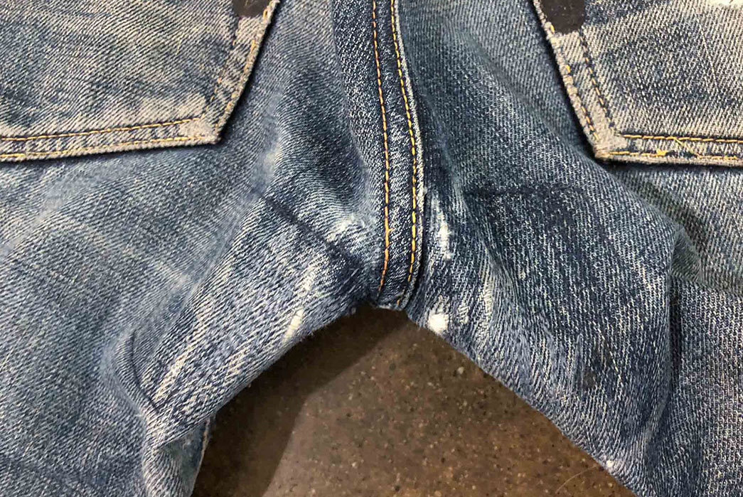 Fade-Friday---Evisu-Lot.-2000-(10+-Years,-3-Washes,-Unknown-Soaks)-back-between-legs