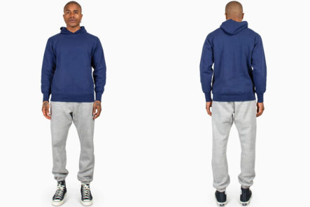 Lost-&-Found-Restocked-The-Real-McCoy's-Sold-Out-10-oz.-Loopwheel-Sweatpants-model-front-back