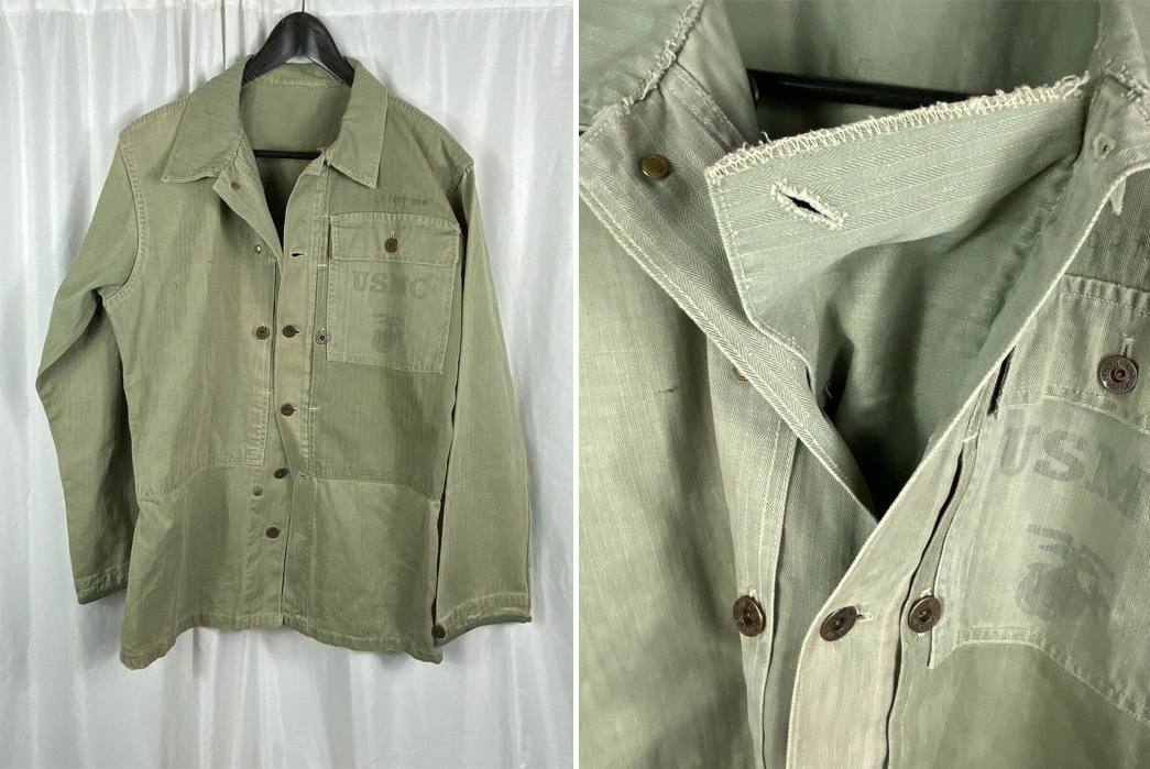 Moments-in-Time---USMC-Uniforms-of-the-Pacific-War-An-original-P44-Jacket-with-an-intact-gas-flap.-Image-via-eBay.