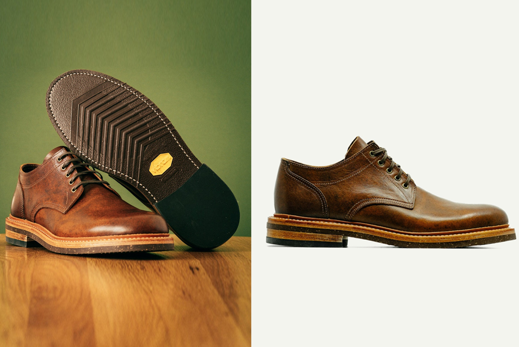 Oak-Street-Bootmakers-Renders-4-of-Its-Silhouettes-in-Limited-Edition-'Nemesi-Cotto'-Italian-Leather-pair-and-single-side-shoes