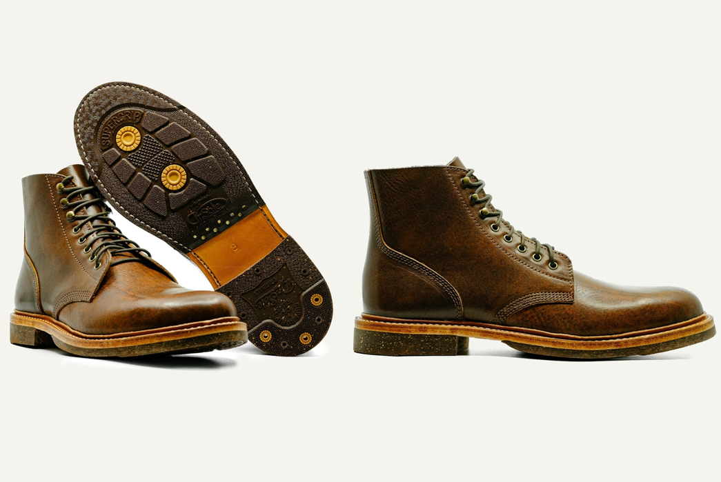 Oak-Street-Bootmakers-Renders-4-of-Its-Silhouettes-in-Limited-Edition-'Nemesi-Cotto'-Italian-Leather-pair-and-single-side