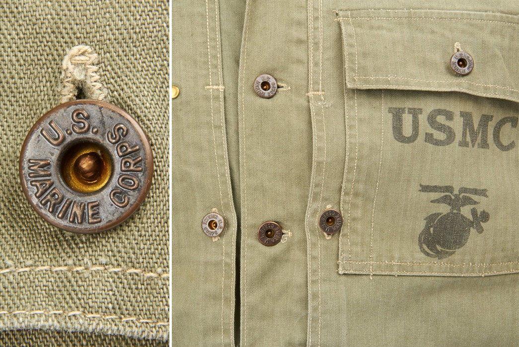 Pacific-War-USCM-Uniforms---Monkey-Pants,-Frogskin,-&-HBT-Galore-Images-via-IMA.