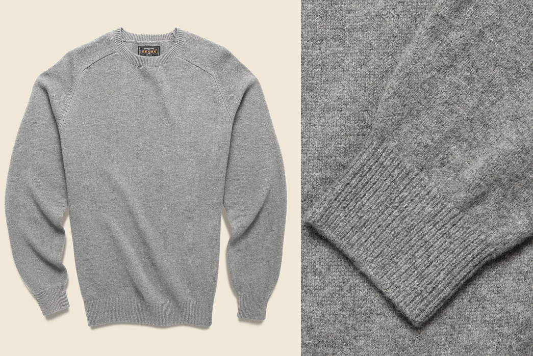 The-Heddels-Sweater-Guide-2022-Beams-Plus-Merino-Crewneck-Sweater