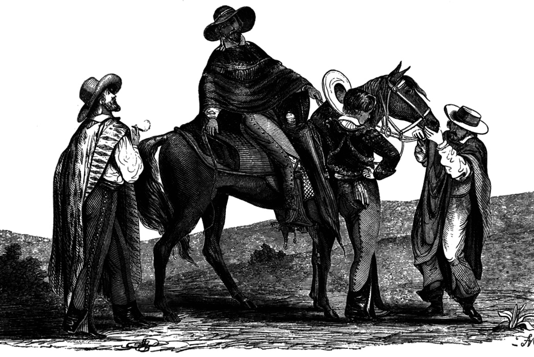 The-History-of-Blanket-Coats-Mexican-rancheros-as-illustrated-by-Brantz-Mayer,-published-1852.-Image-via-Mexico,-Aztec,-Spanish,-and-Republican-Wikipedia