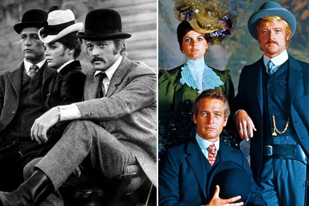 Working-Titles---Butch-Cassidy-&-The-Sundance-Kid-Butch,-Sundance,-and-Etta-in-their-New-York-finery.-Images-via-IMDB.