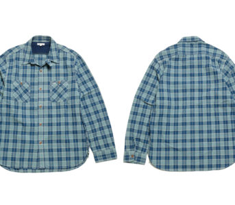 Burgus-Plus'-Indigo-Plaid-Work-Shirt-is-Full-of-Details-and-Fading-Potential-front-back