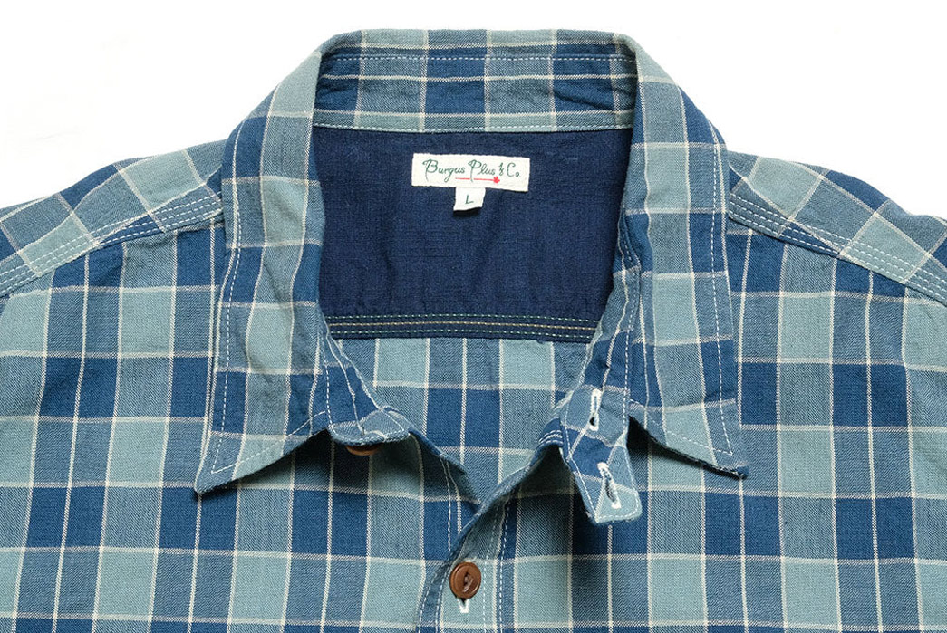 Burgus-Plus'-Indigo-Plaid-Work-Shirt-is-Full-of-Details-and-Fading-Potential-front-collar