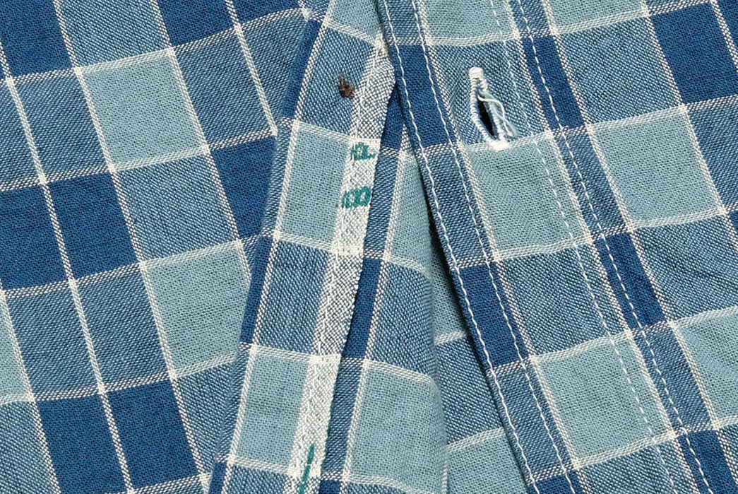 Burgus-Plus'-Indigo-Plaid-Work-Shirt-is-Full-of-Details-and-Fading-Potential-inside-selvedge