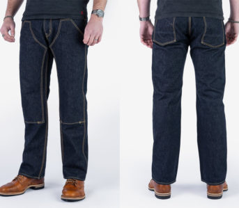 Iron-Heart-Issues-Its-Double-Knee-Work-Pant-In-Lighter-Weight-14-oz.-Raw-Selvedge-Denim