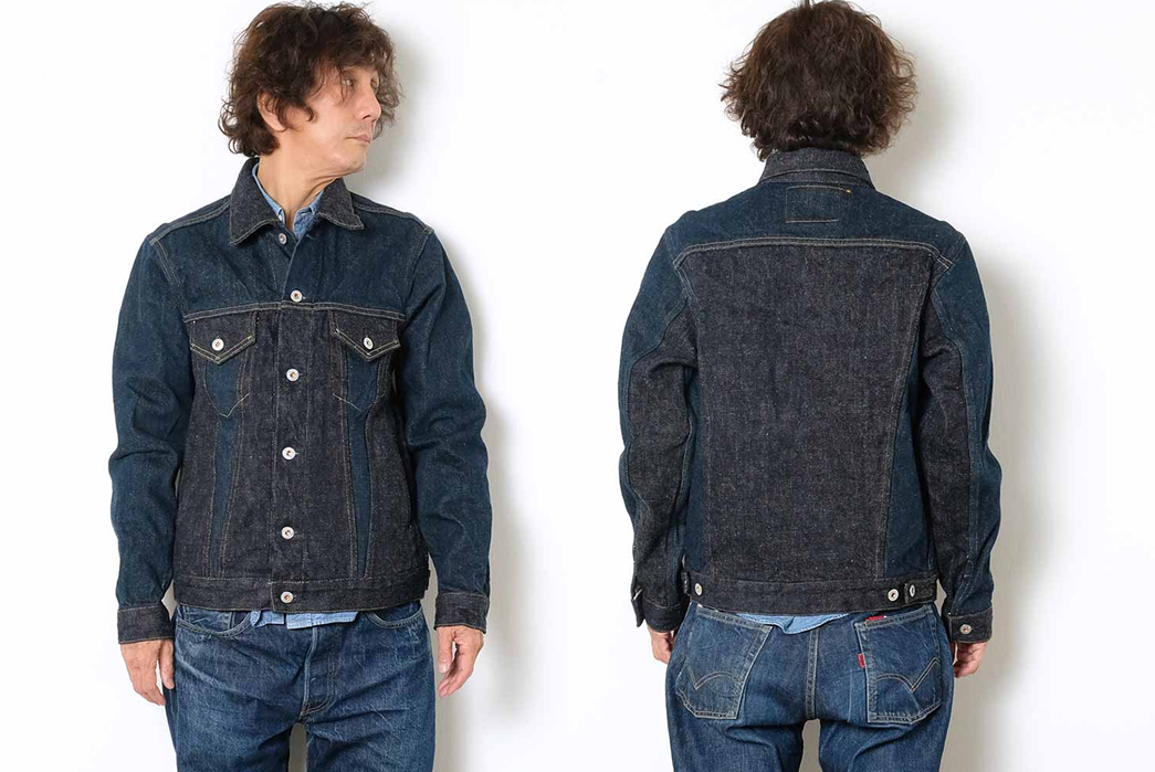 ONI-Applied-Two-Different-Secret-Denims-to-Its-Type-III-Denim-Jacket-model-front-back