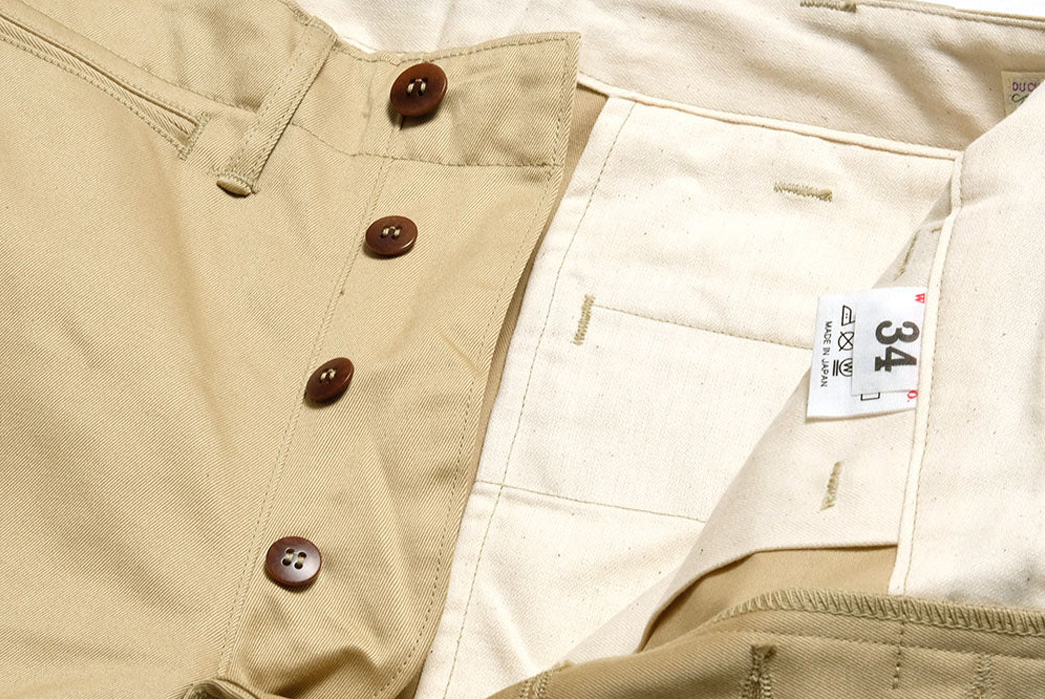 Warehouse-&-Co.s-Lot-1082-Chinos-Are-a-Wardrobe-Staple-front-top-open