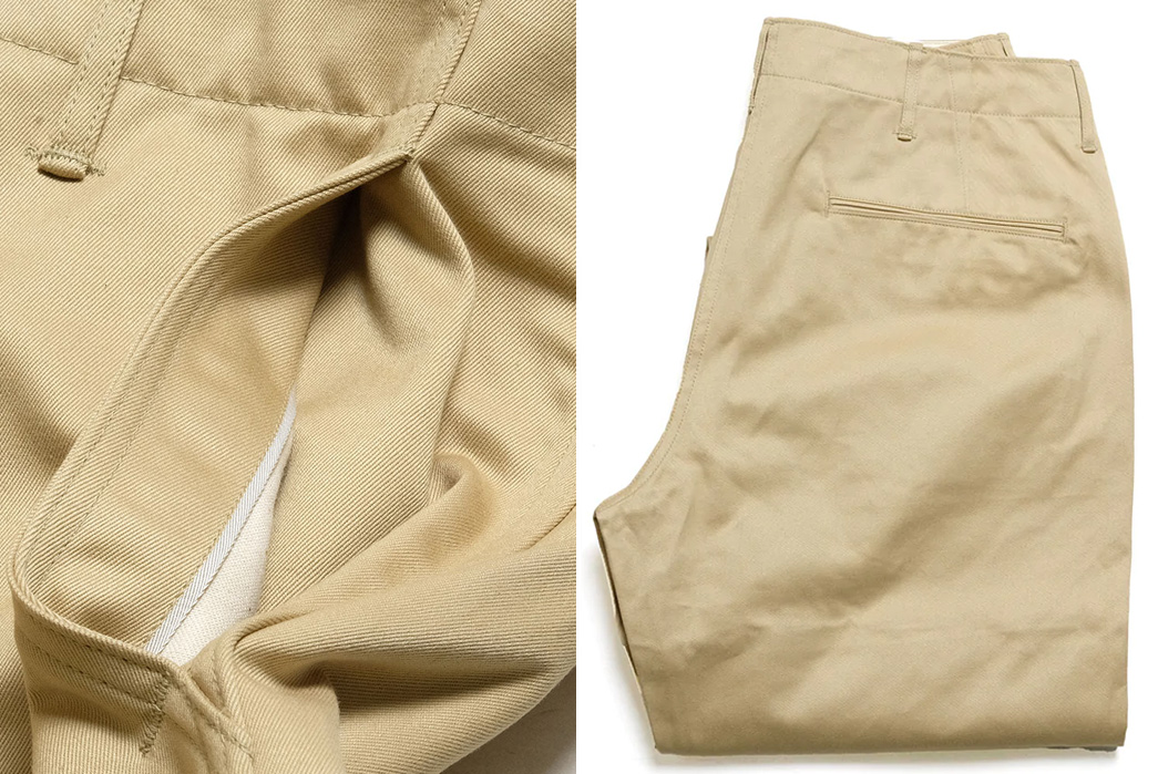 Warehouse-&-Co.s-Lot-1082-Chinos-Are-a-Wardrobe-Staple-pocket-and-folded