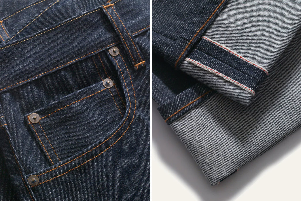 Ginew's-14-oz.-Crow-Wing-Selvedge-Jeans-are-Something-to-Crow-About-pockets-and-leg-selvedges