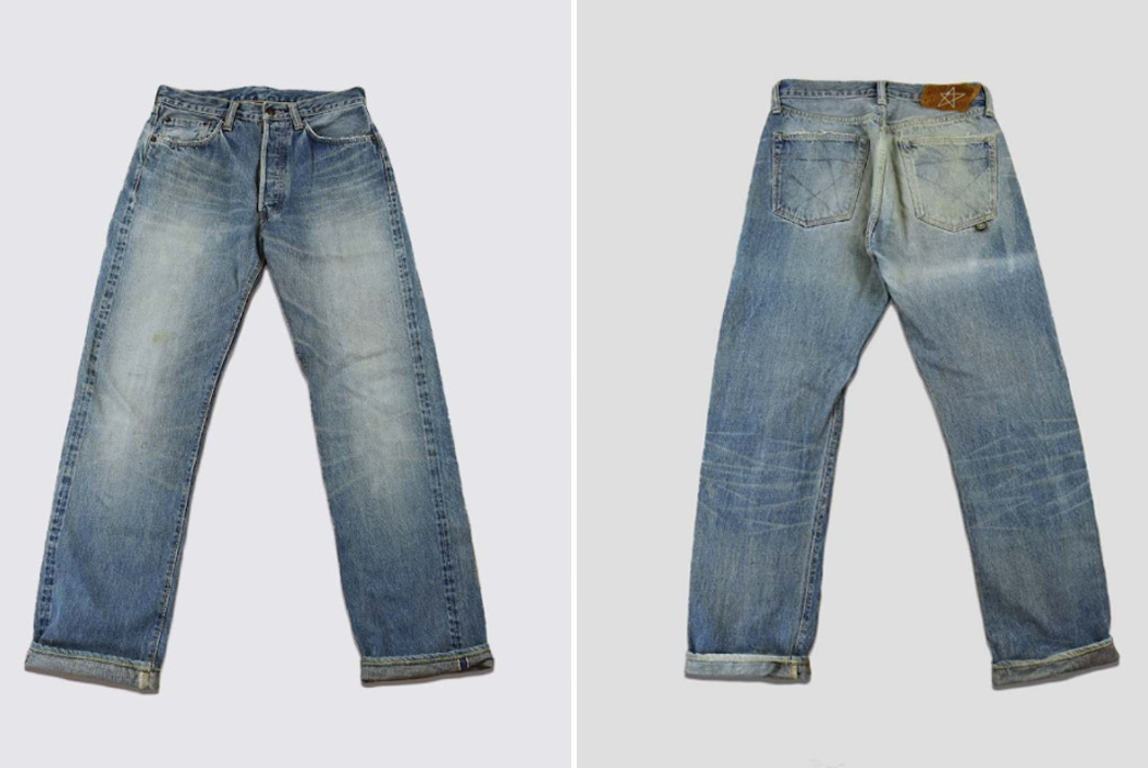 Isami-Lifestore-Introduces-Denim-Centric-'Indigo-Mart'-Collection-front-back-pants