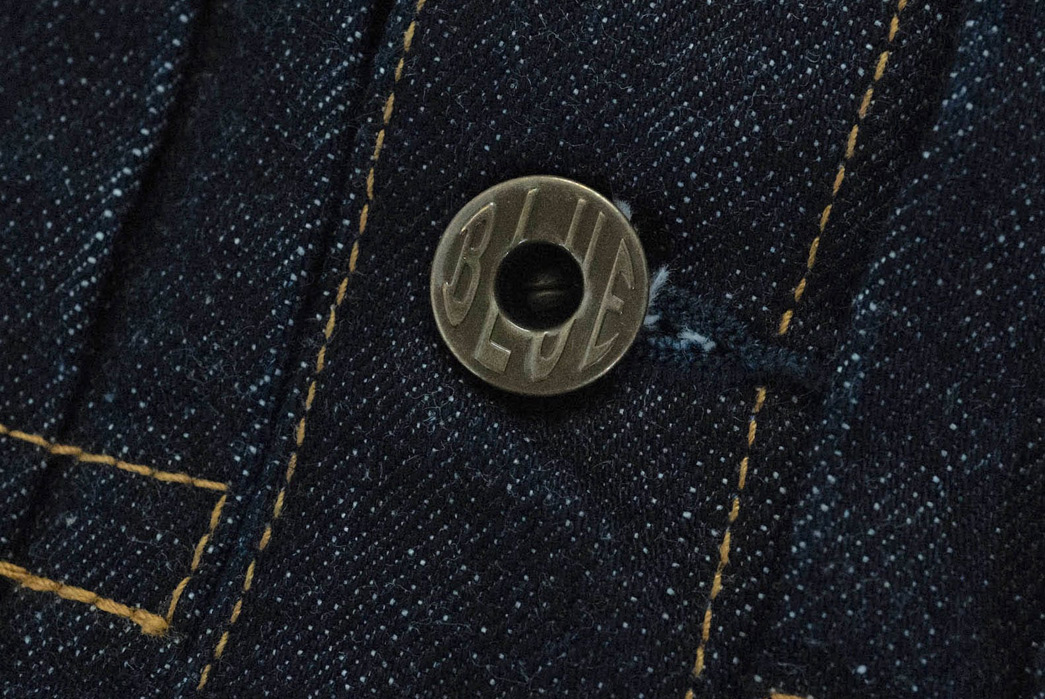 Japan-Blue's-14.8-oz.-WWII-Denim-Jacket-Has-a-T-Back-Design-button-2